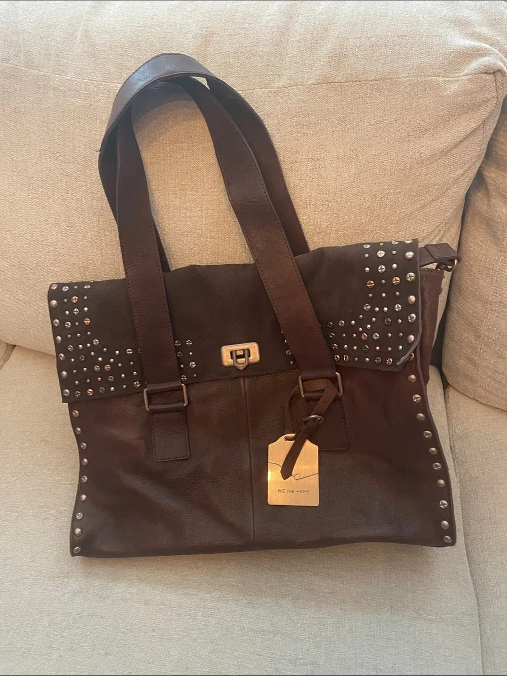 Free People Shay Stud Tote - Picture 3 of 7